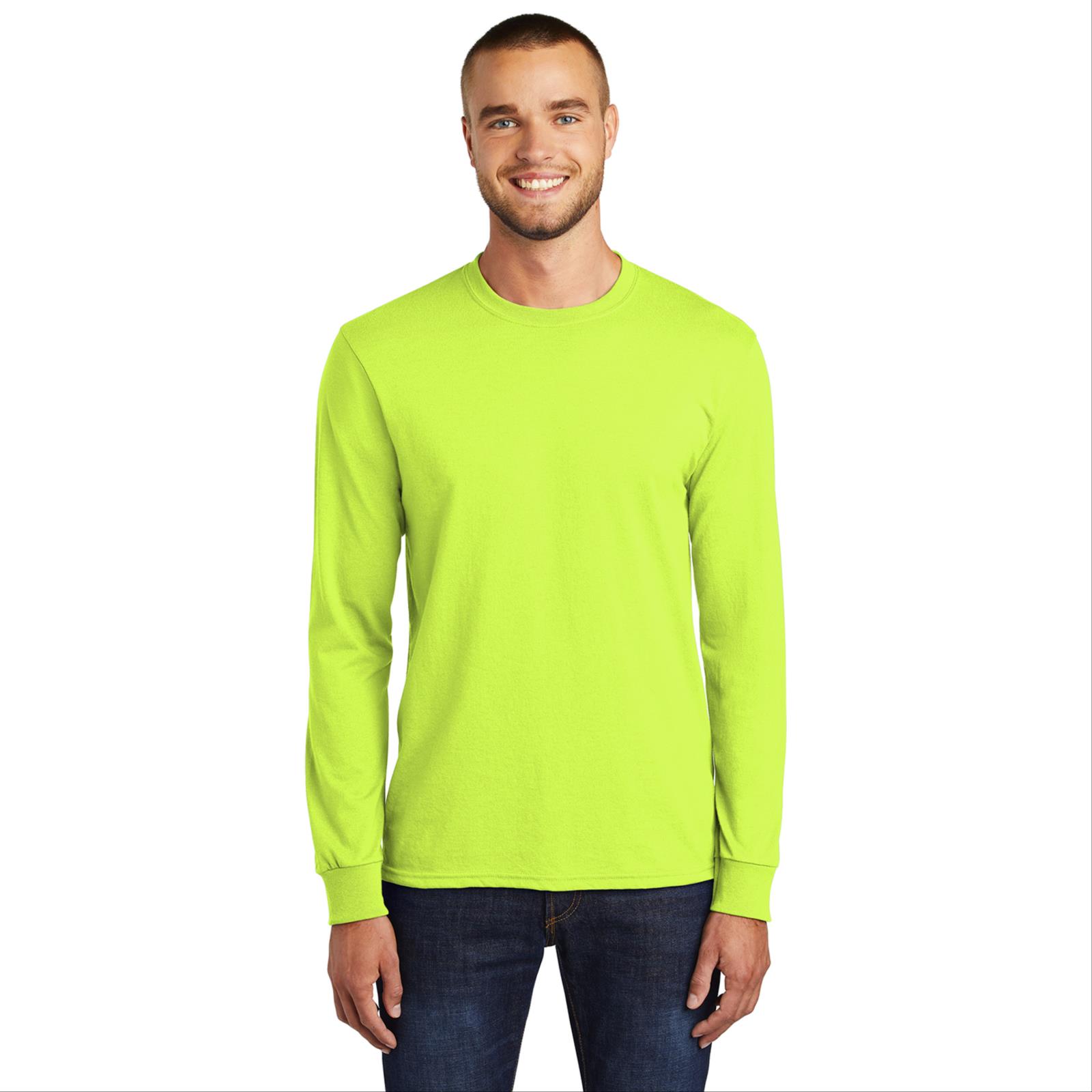 Safety Products Inc - Port & Company® Core Blend Tee, Lime