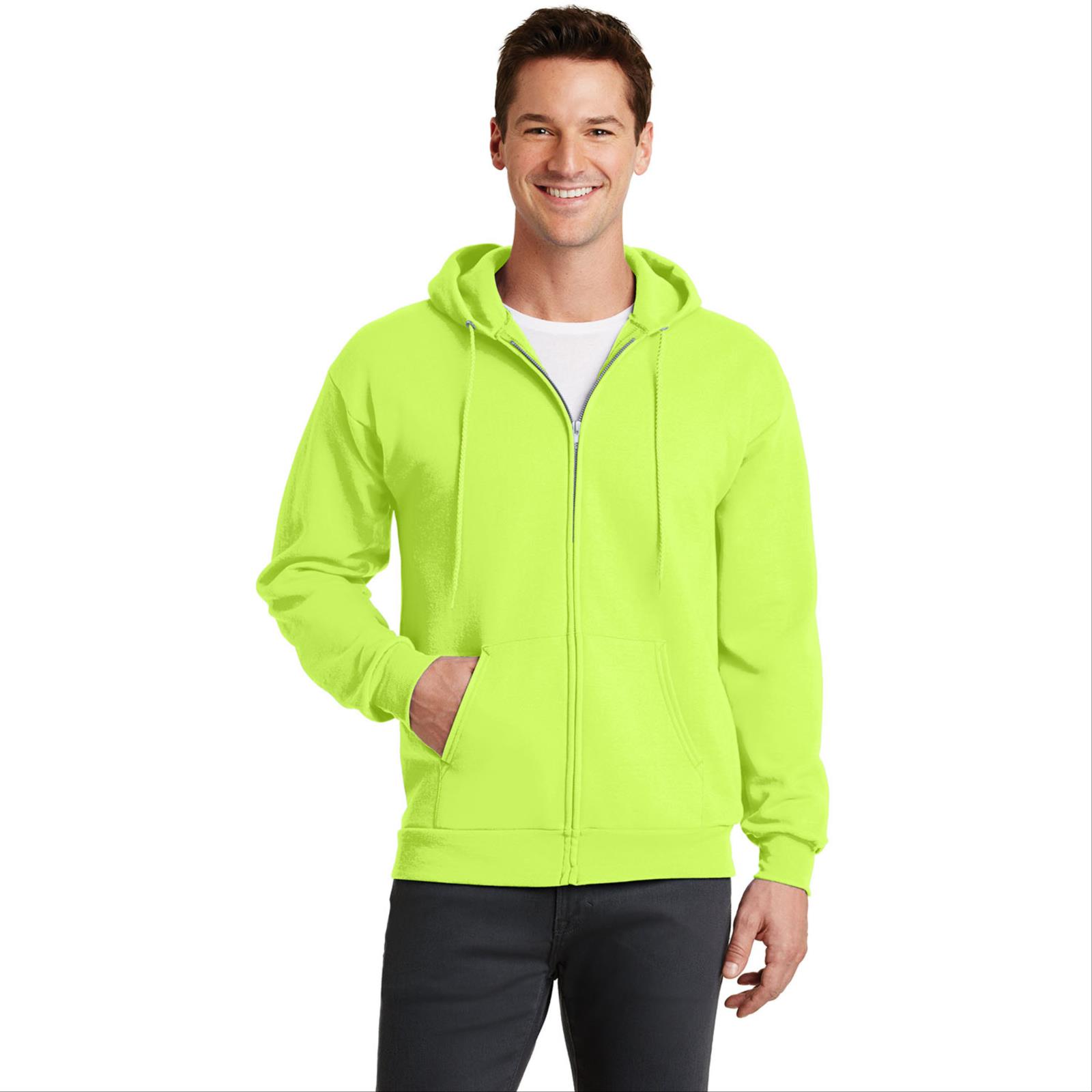 Port & Company® Core Fleece Full-Zip Hooded Sweatshirt