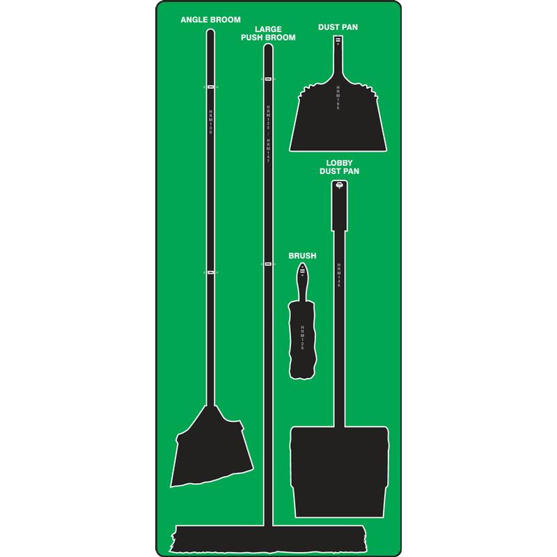 Clean & Sweep Store-Boards™, Max-Duty Aluminum