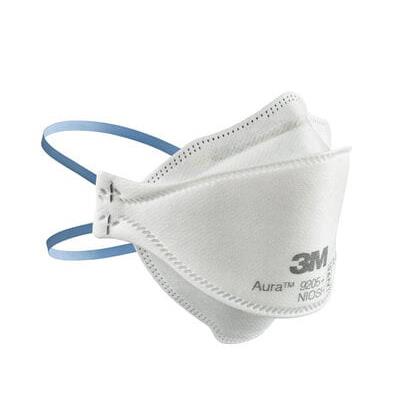 3M™ Aura™ N95 Particulate Respirator, Flat Folding