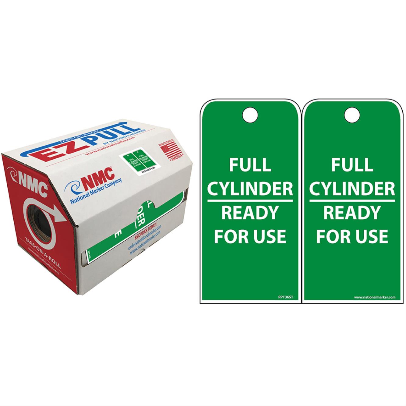EZ Pull, Full Cylinder Ready For Use, Tags