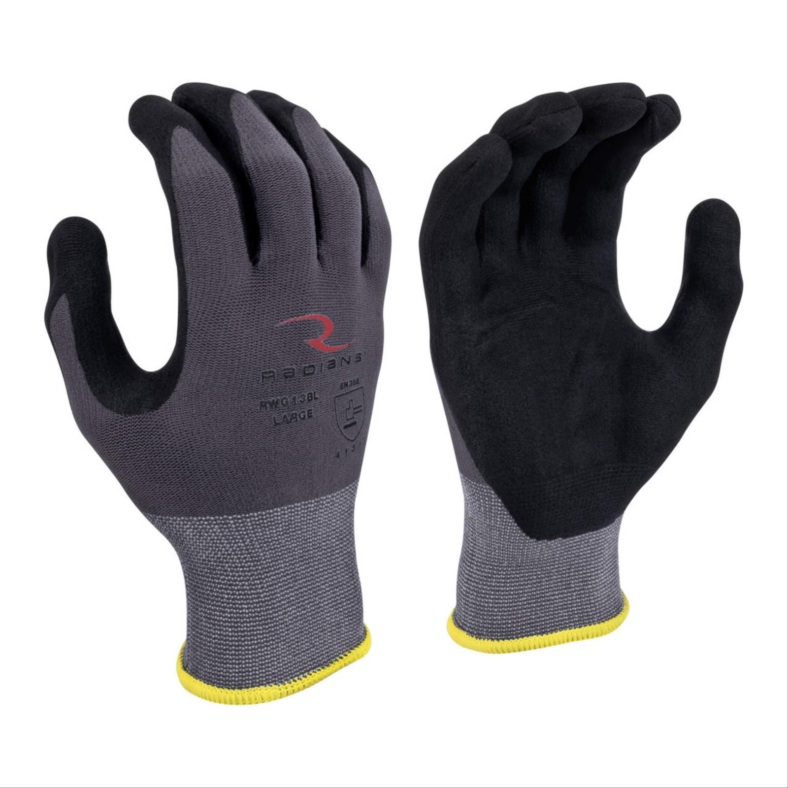 Nylon Shell with Micro Foam Nitrile Palm Dip Glove
