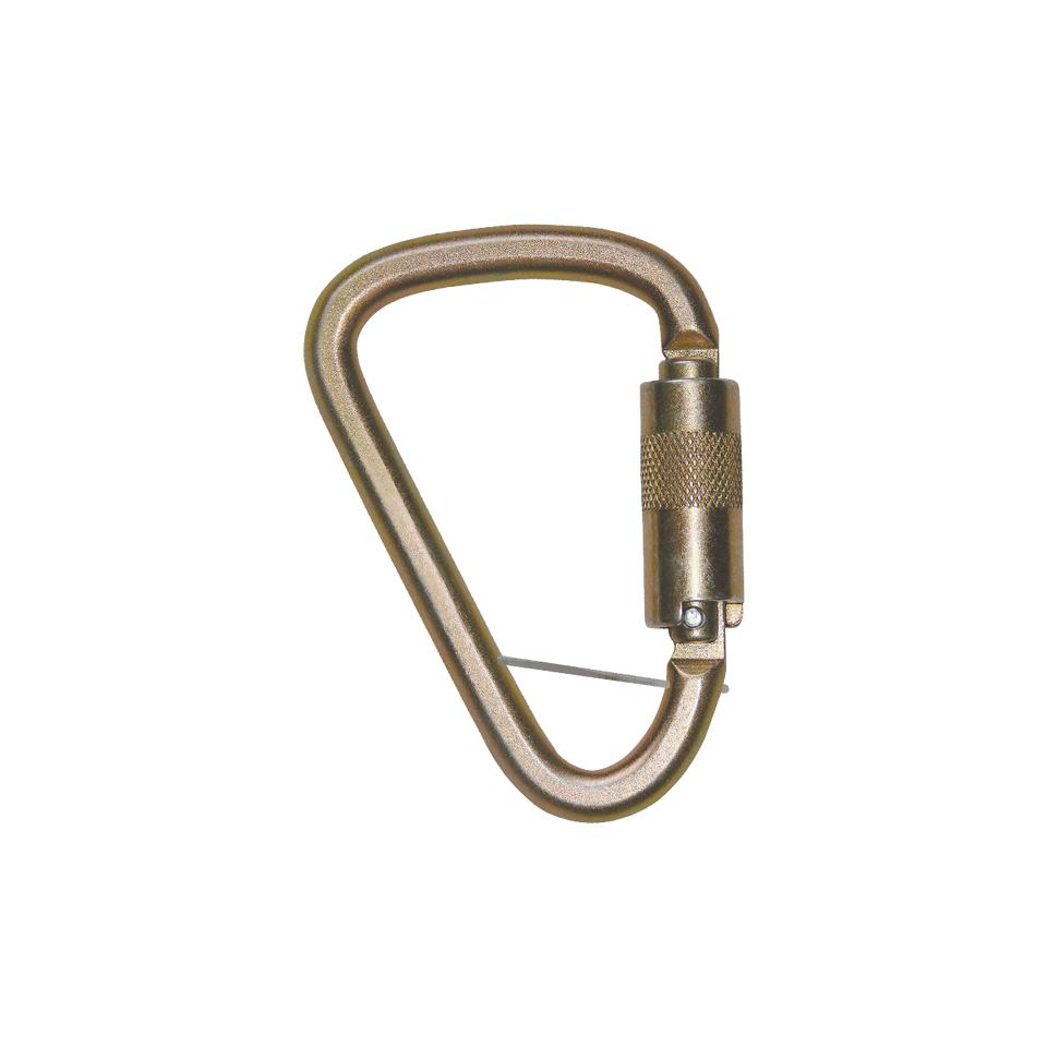 Steel Carabiner, Twist Lock