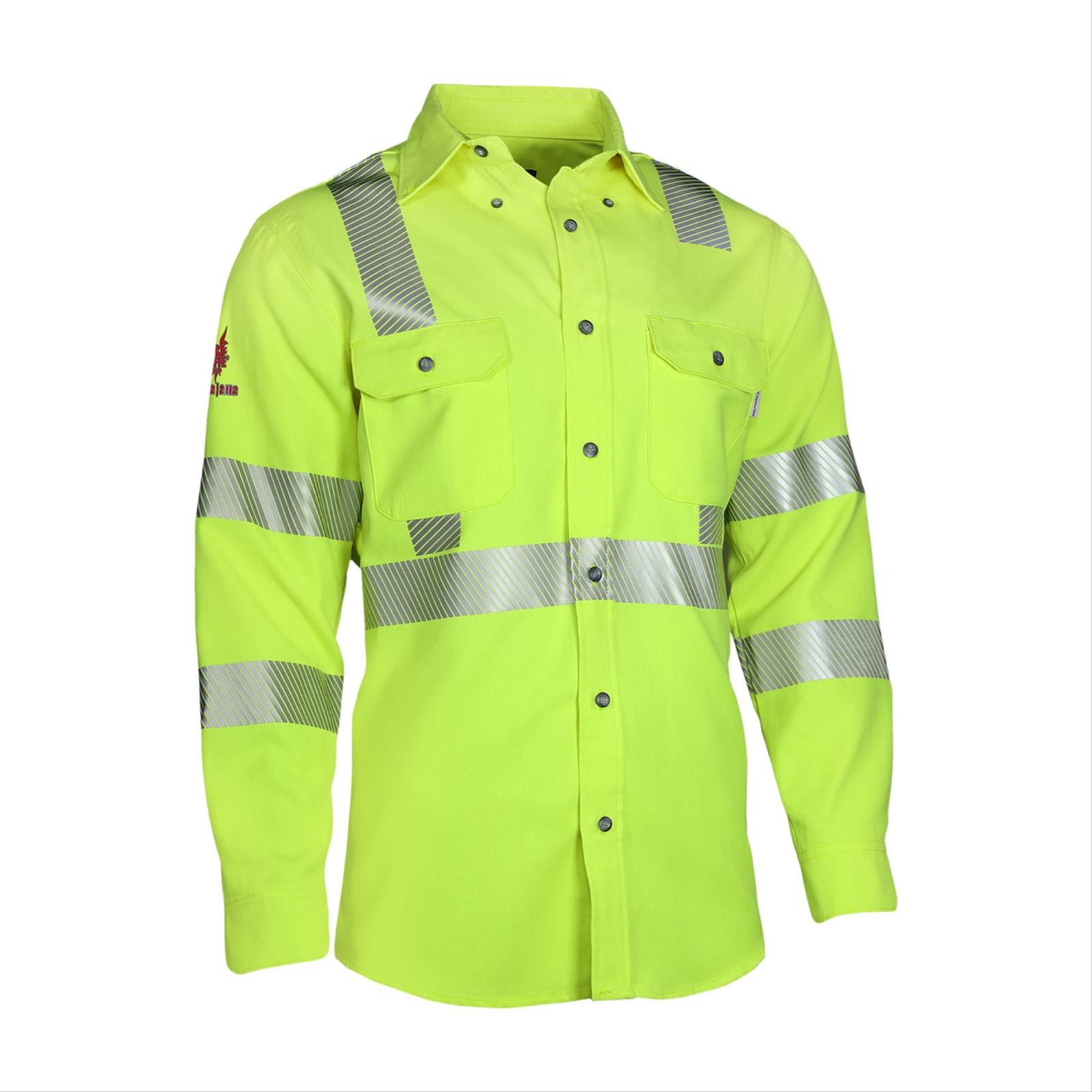 DRIFIRE® Hi-Vis Vented Shirt, Flame Resistant, Arc Rated, Class 3 Type R
