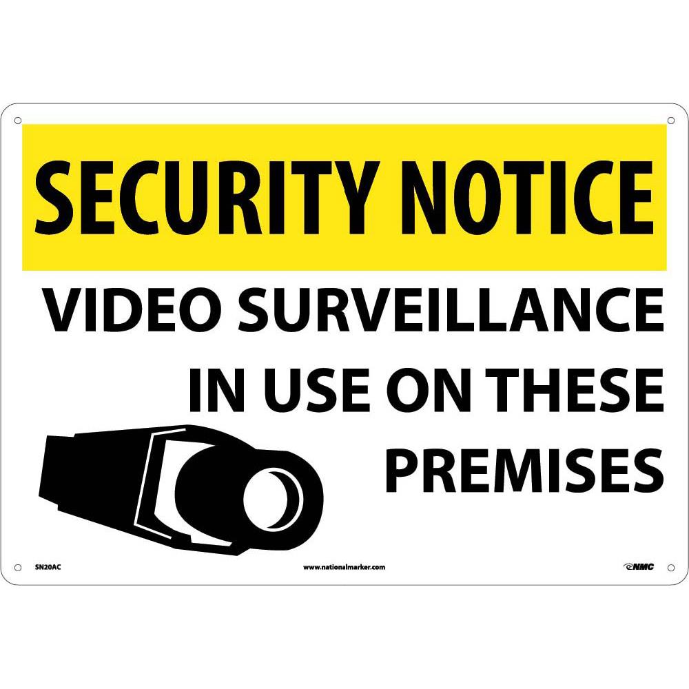 Security Surveillance Signs