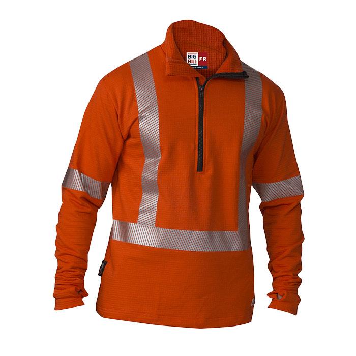 Grid Fleece Sweatshirt, X-Back, Flame Resistant, Arc Rated