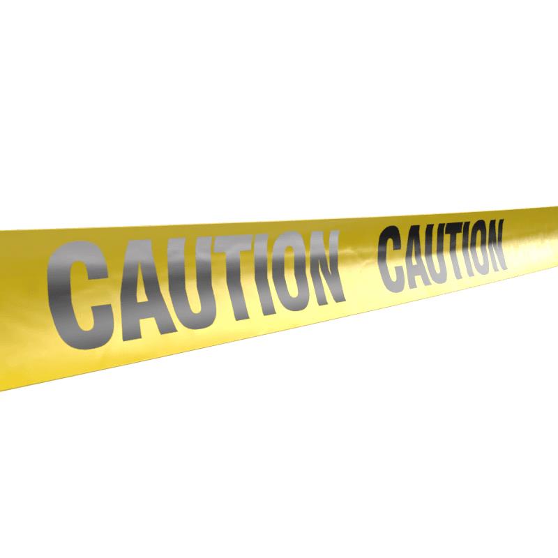 Day/Night Visibility Barricade Tape