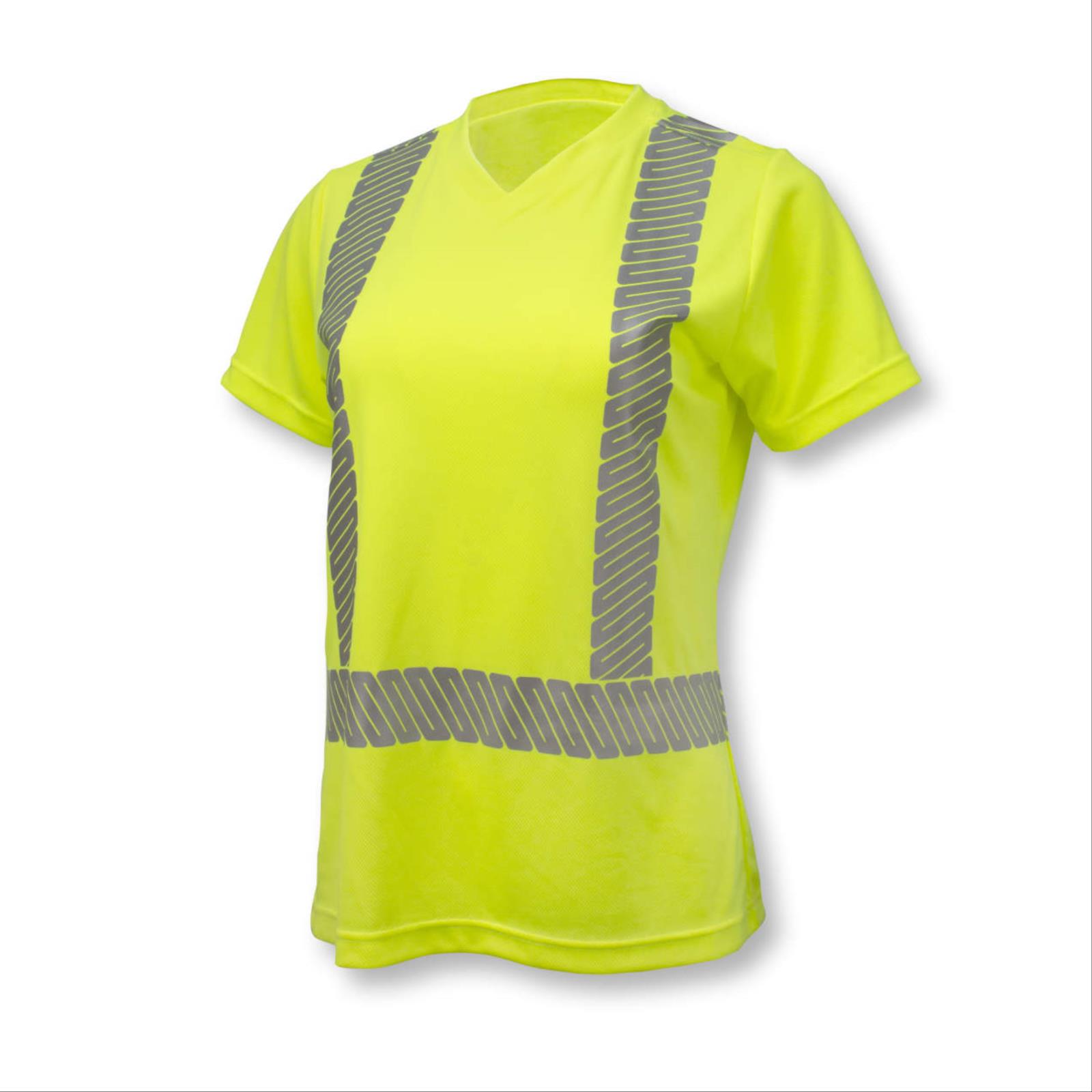Womens High-Vis Safety T-Shirt, Type R Class 2