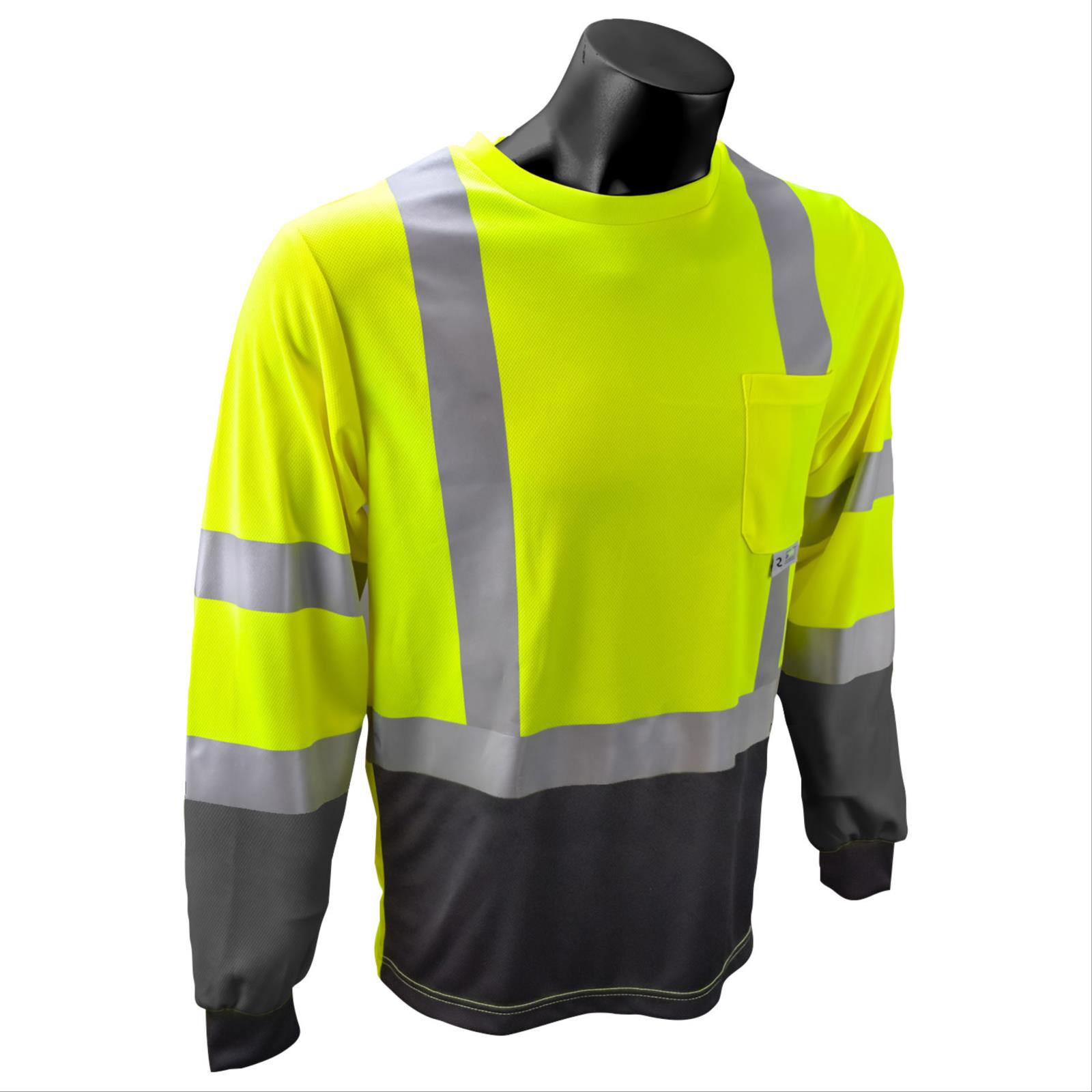 Safety Products Inc Radwear™ Black Bottom Shirt, Class 3 Type R