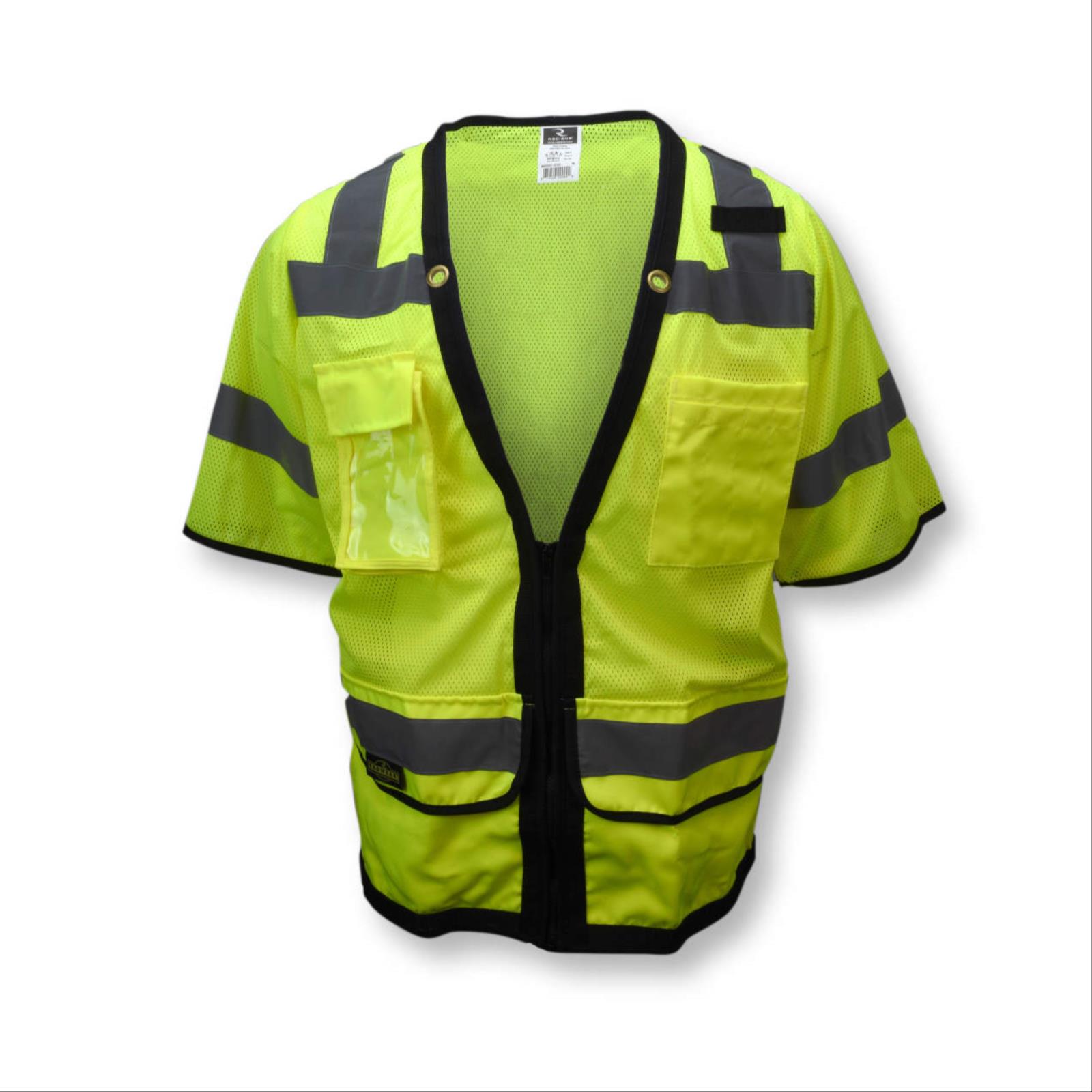 Radwear™ SV59Z-3 Heavy Duty Mesh Surveyor Vest, Class 3 Type R