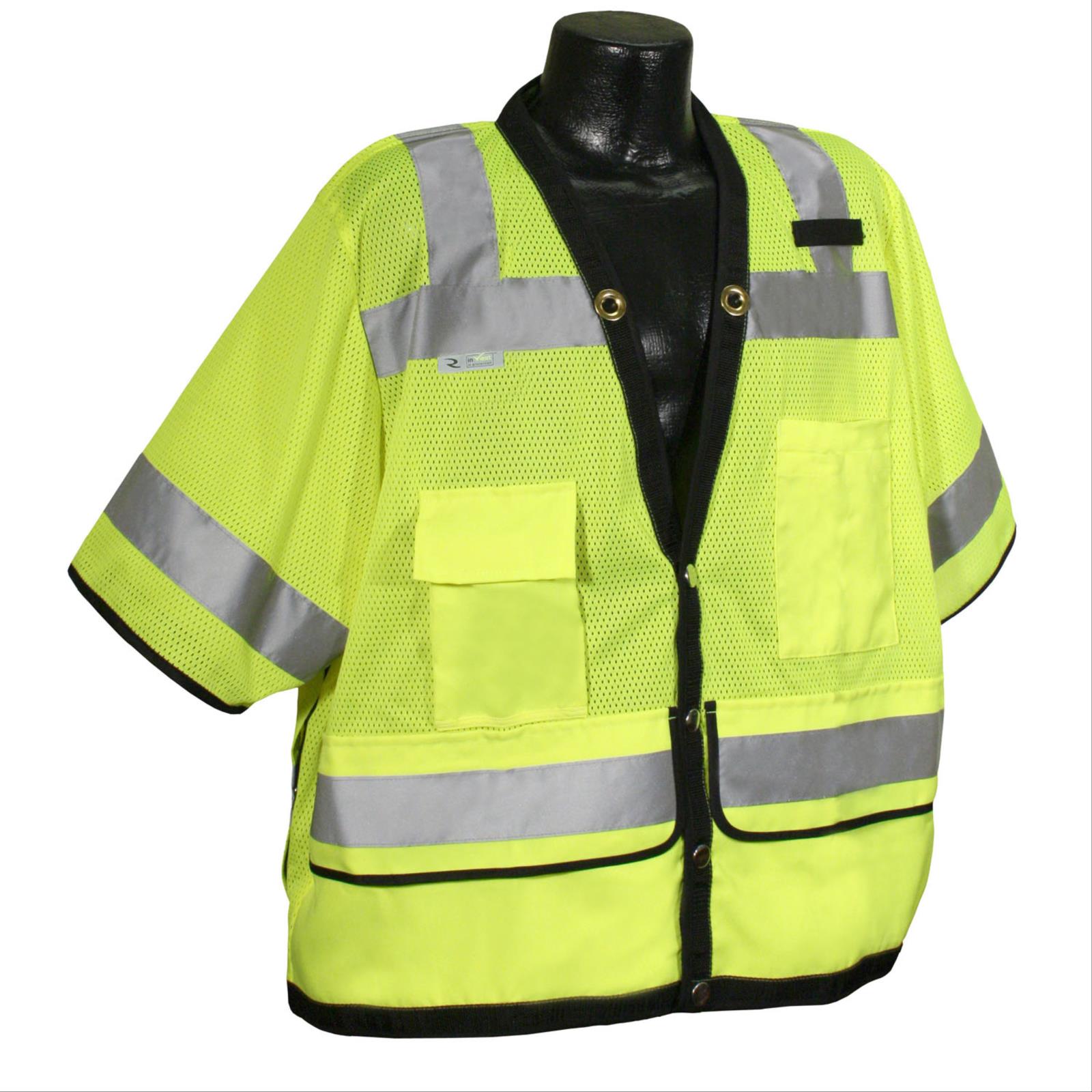 Safety Products Inc Radwear™ SV593 Heavy Duty Surveyor's Vest, Class