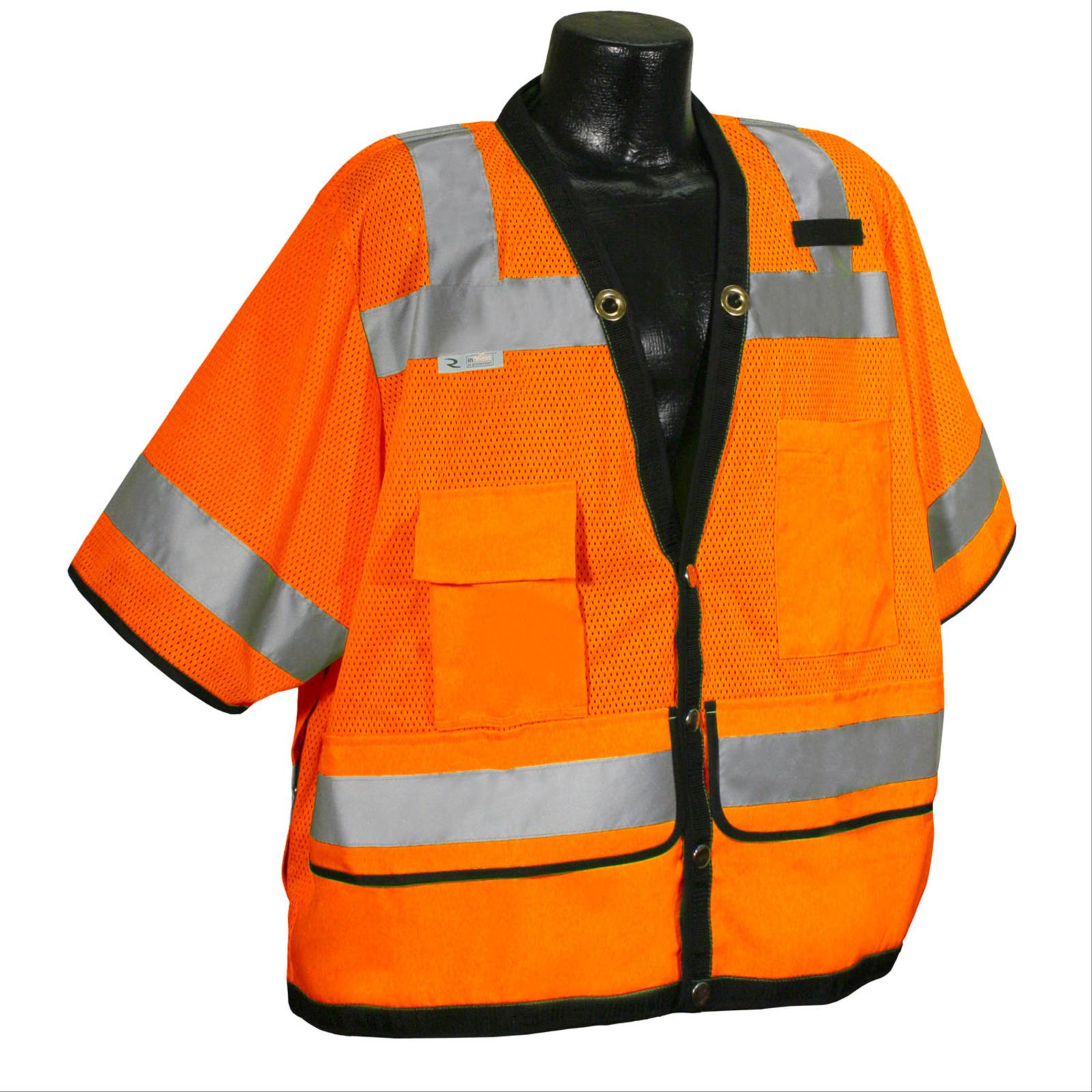 Safety Products Inc Radwear™ SV593 Heavy Duty Surveyor's Vest, Class