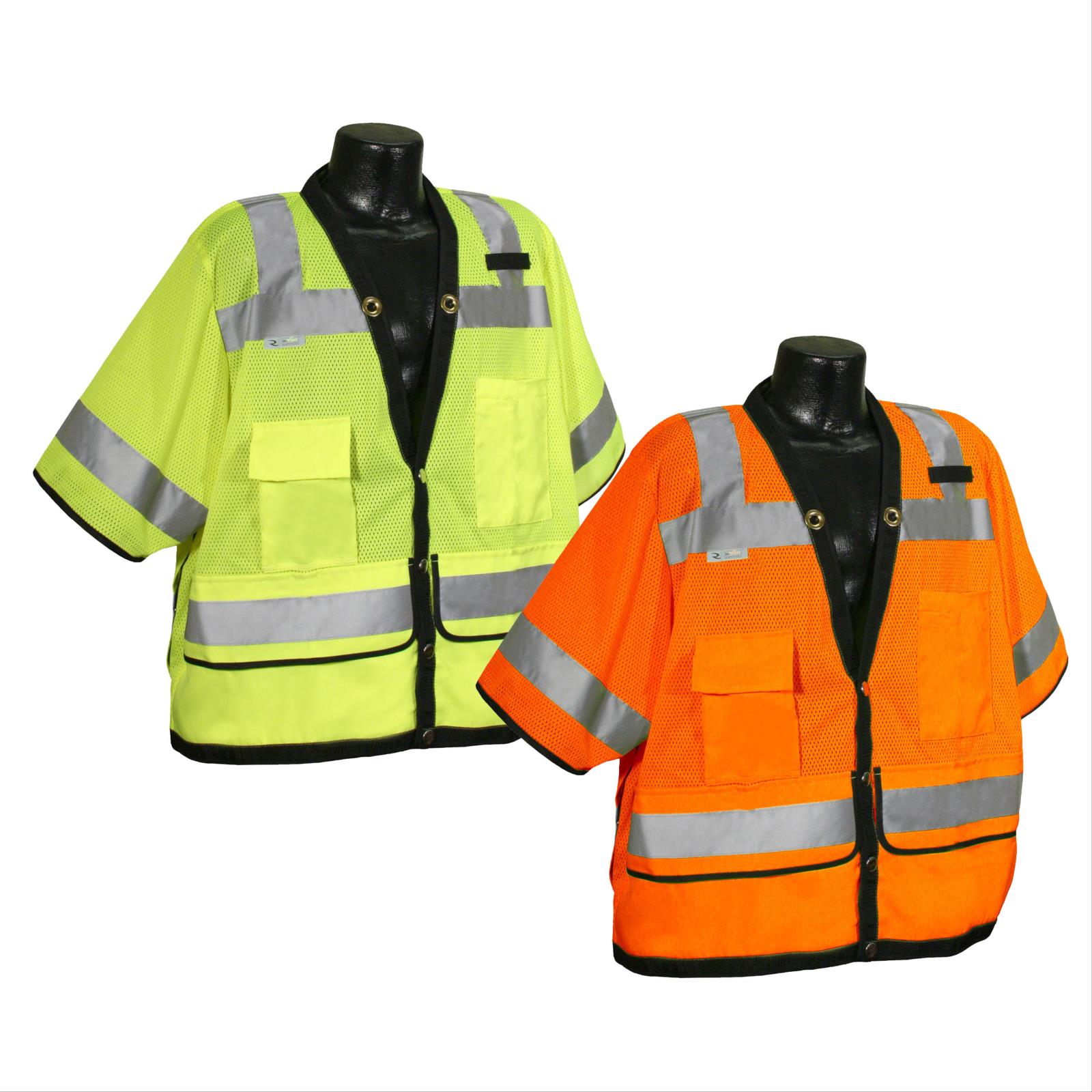 Safety Products Inc Radwear™ SV593 Heavy Duty Surveyor's Vest, Class
