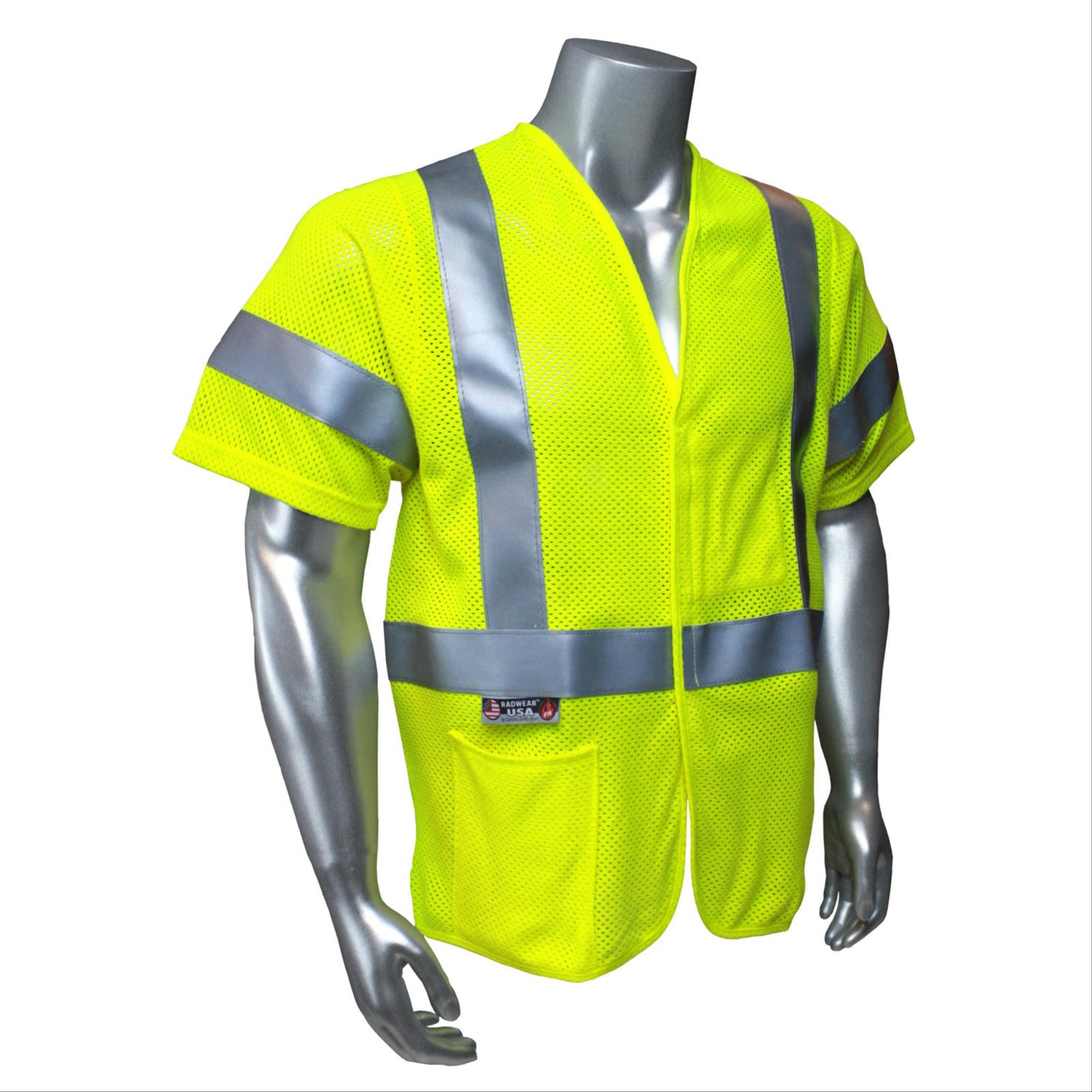 Safety Products Inc Radwear™ Premium Mesh Modacrylic FR Vest, Class 3