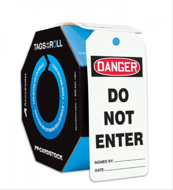 Tags By-The-Roll, General Safety Tags