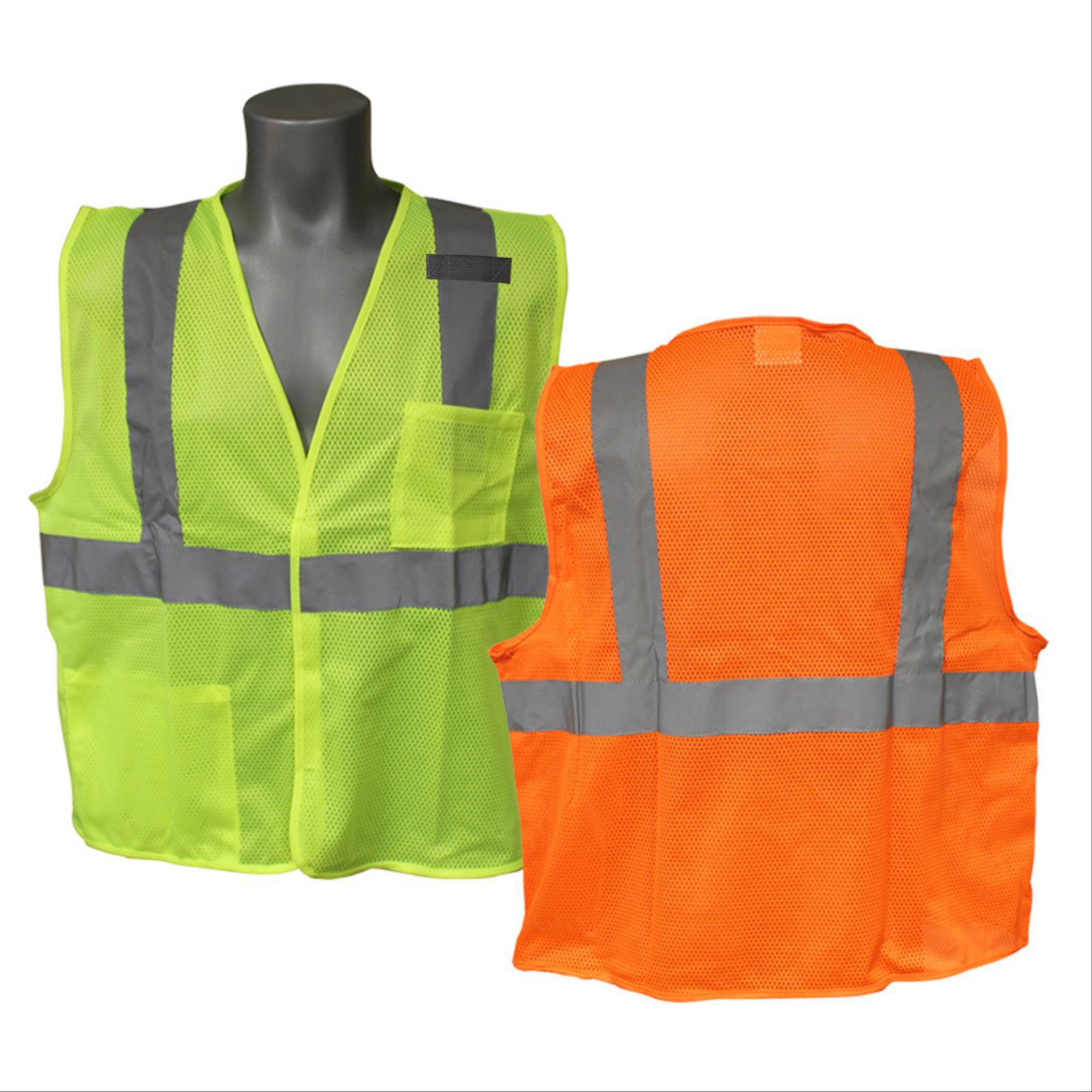 Economy Vest, Hook and Loop, Class 2 Type R
