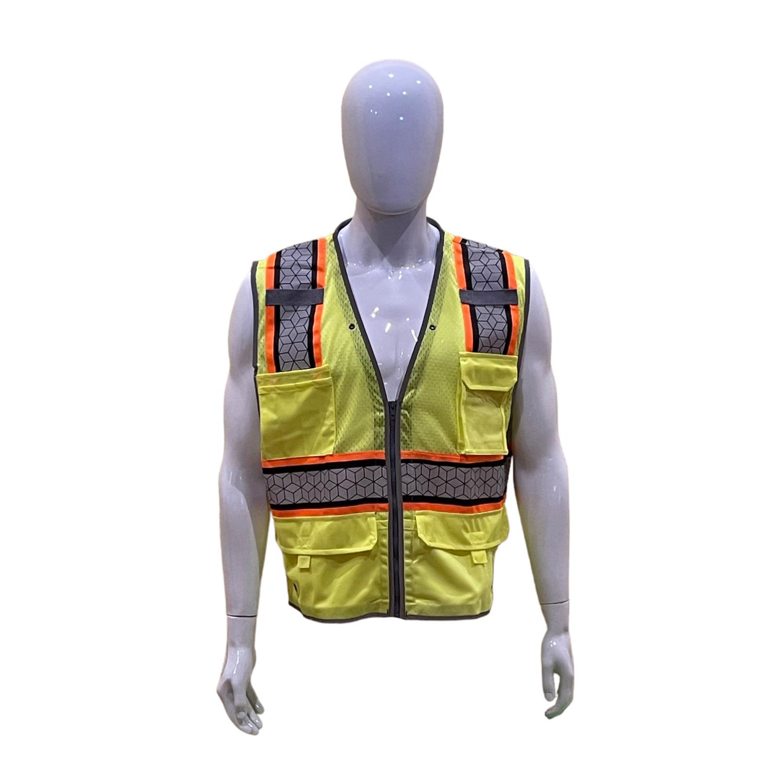 Safety Products Inc - Deluxe Two Tone Surveyor's Vest, Class 2 Type R