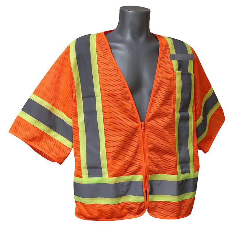 Safety Products Inc TwoTone Mesh Vest, Class 3 Type R