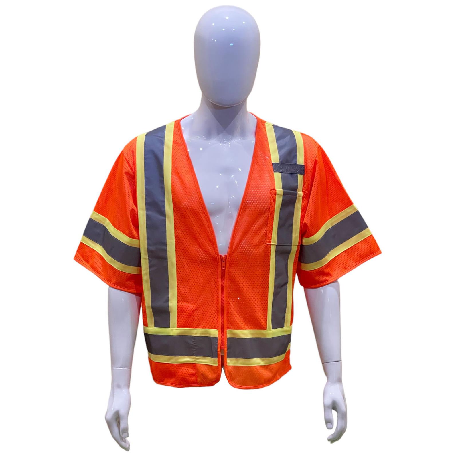 Safety Products Inc TwoTone Mesh Vest, Class 3 Type R