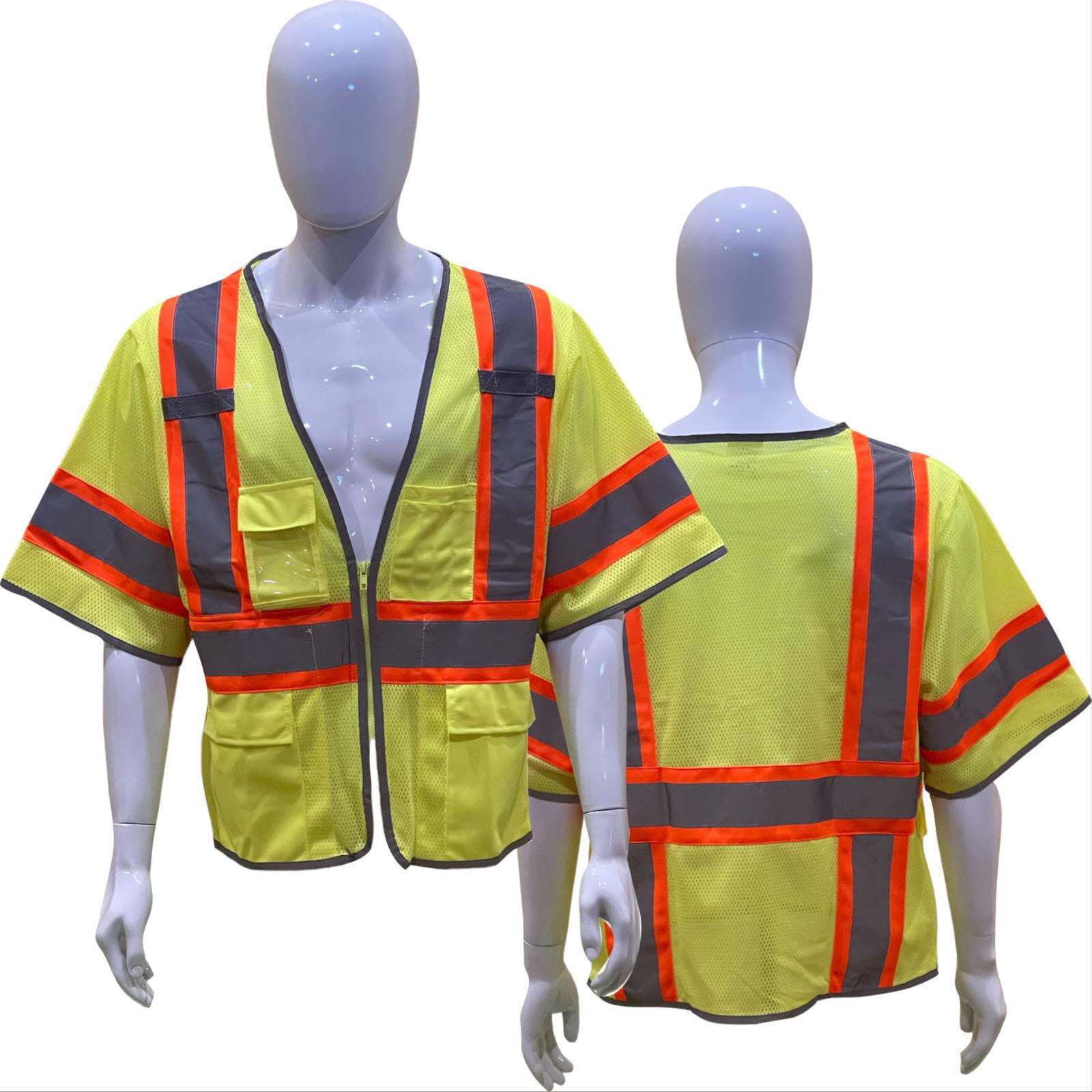 Safety Products Inc Select Two Tone Surveyor's Vest, Class 3 Type R