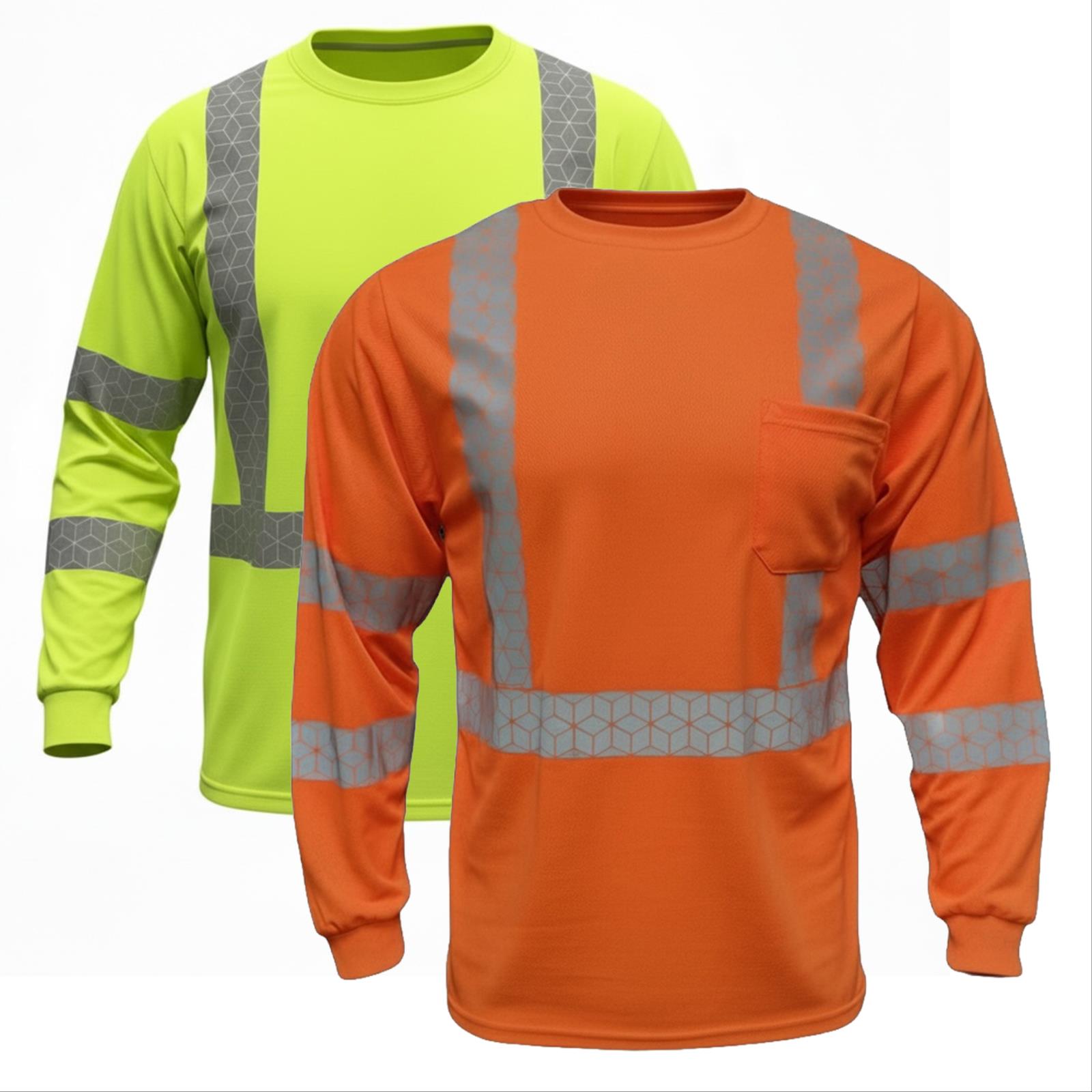 Long Sleeve Solid Shirt, Class 3 Type R