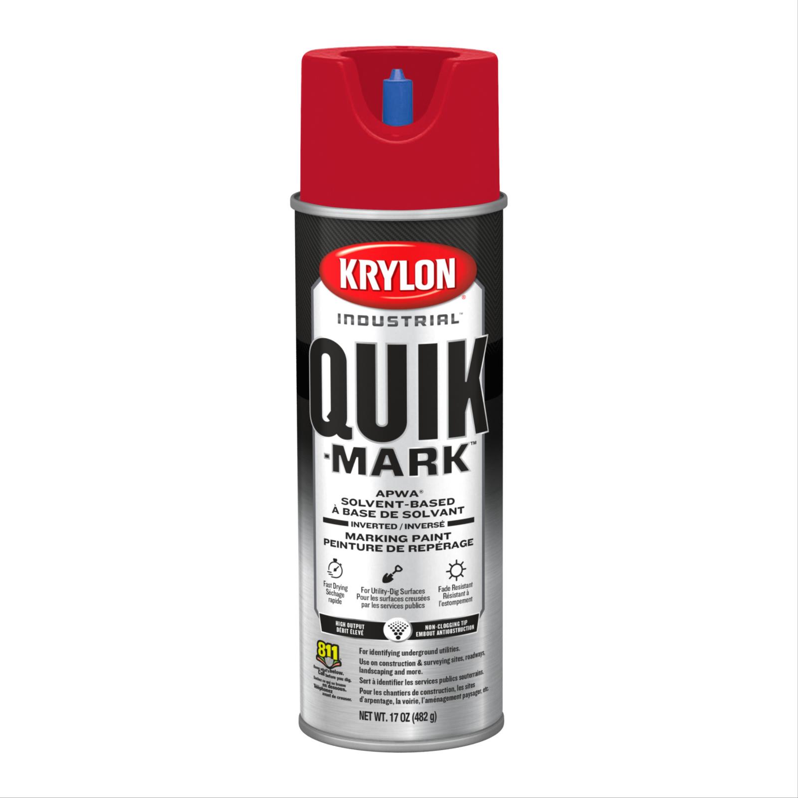 Quik-Mark&trade; Solvent-Based Inverted Marking Paint