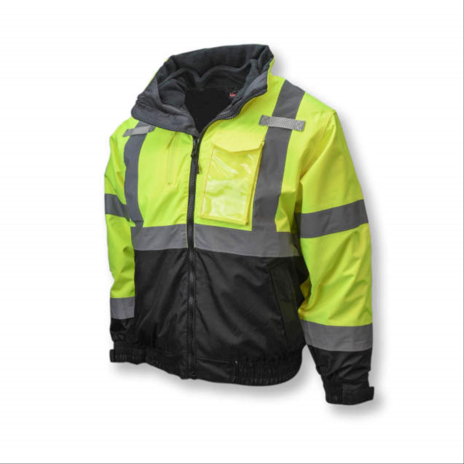 Three-in-One Deluxe High Visibility Bomber Jacket Class 3 Type R