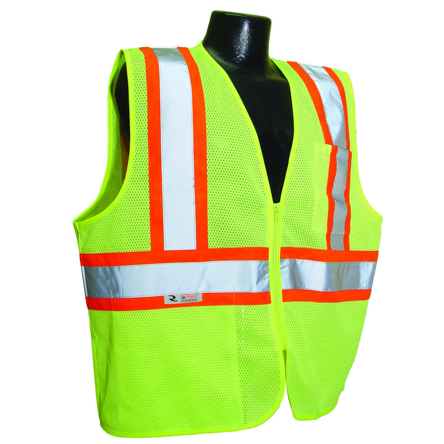 Radwear™ Economy Self-Extinguishing Two-Tone Vest, Class 2 Type R