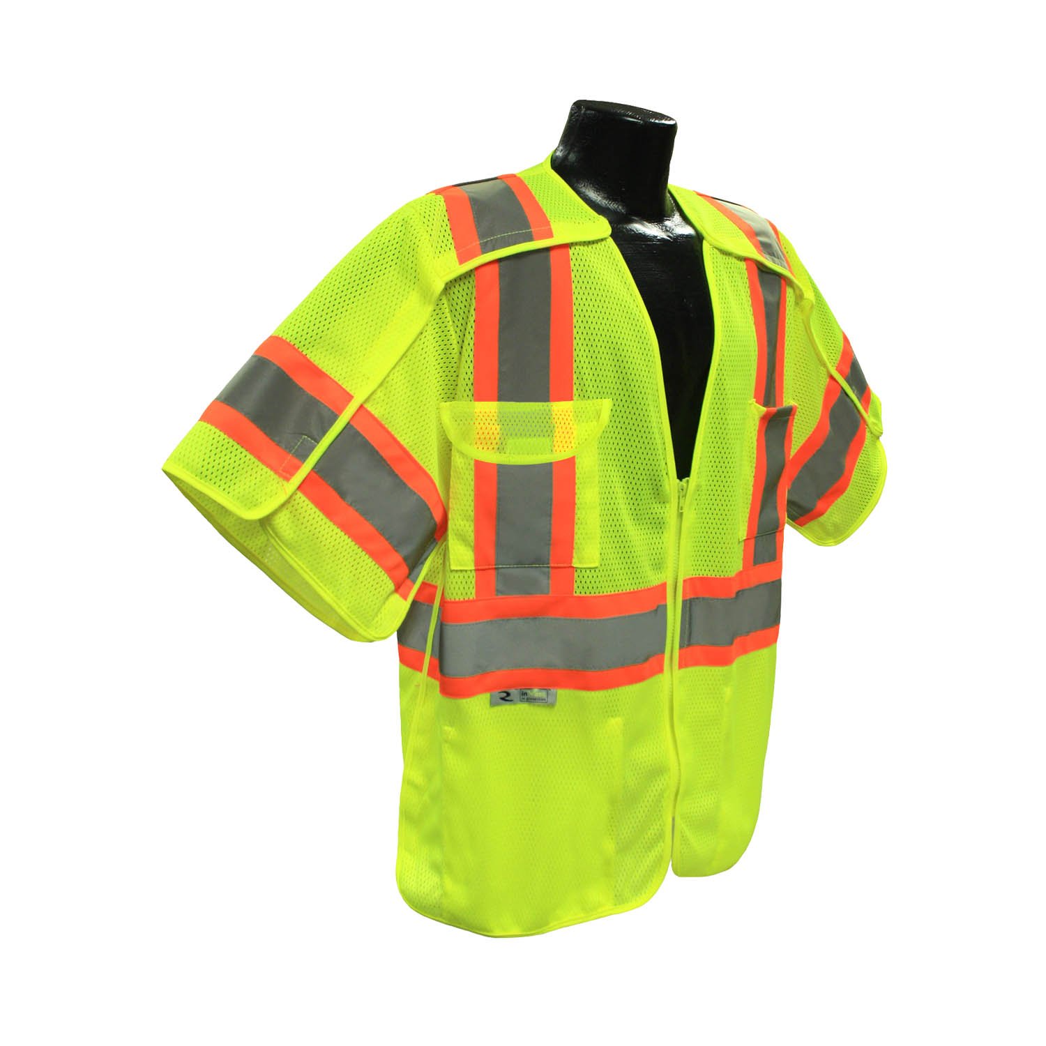 Safety Products Inc Radwear™ 5 Point Breakaway Surveyors Vest, Class
