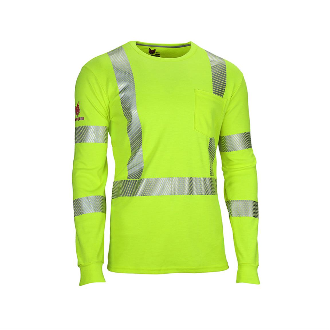 DRIFIRE® Hi-Viz Dual Hazard T-Shirt, Flame Resistant, Arc Rated, Class 3 Type R
