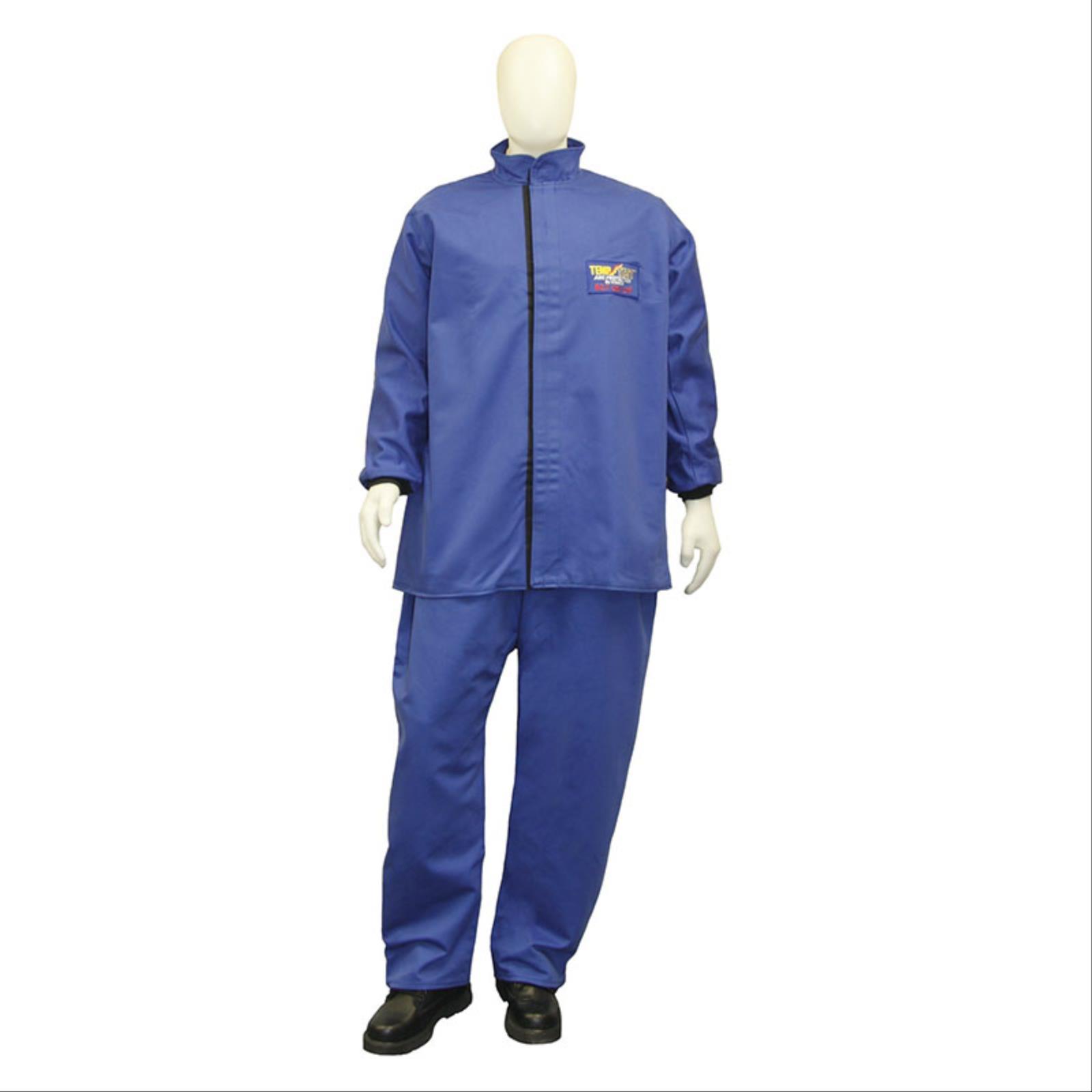 Temp-Test Arc Protection, 21.0 cal/cm2, HRC2, 1-Ply 13 oz royal blue indura ultra soft