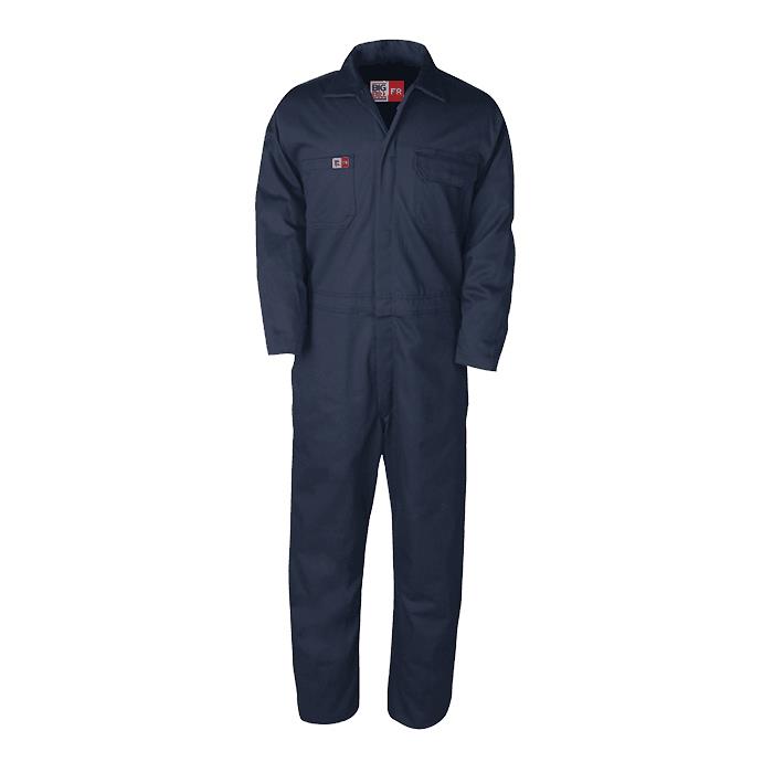 Industrial Work Coverall, Flame Resistant, Arc Rated