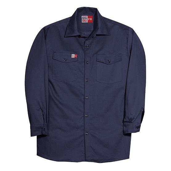 Industrial Work Shirt, Flame Resistant, Arc Rated
