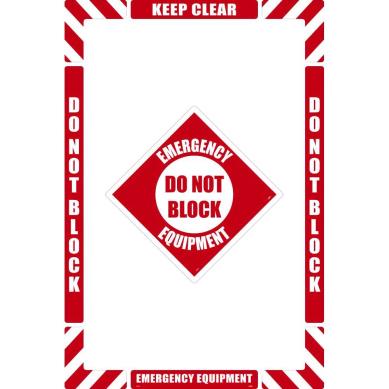 Emergency Equipment, Floor Marking Kit
