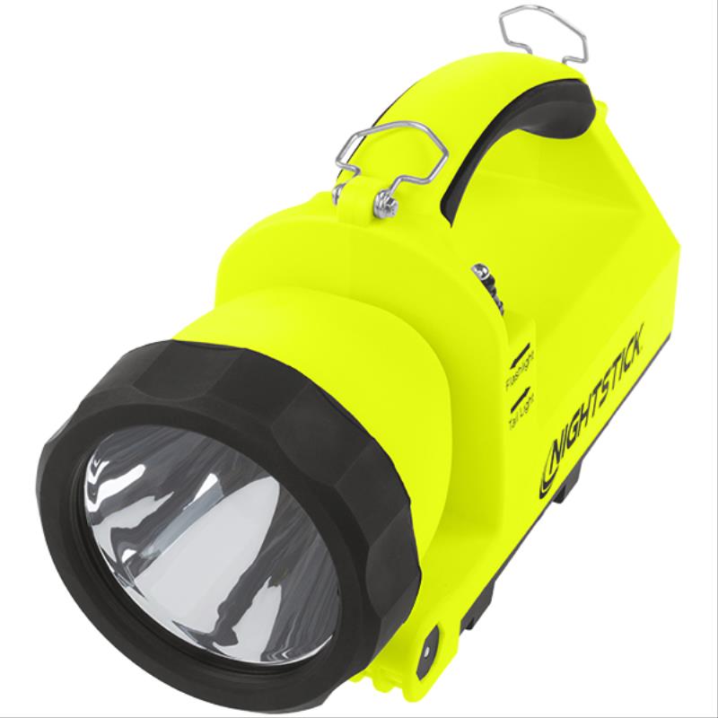 Nightstick Intrinsically-Safe Rechargeable Dual-Light&trade; Lantern w/Pivoting Head