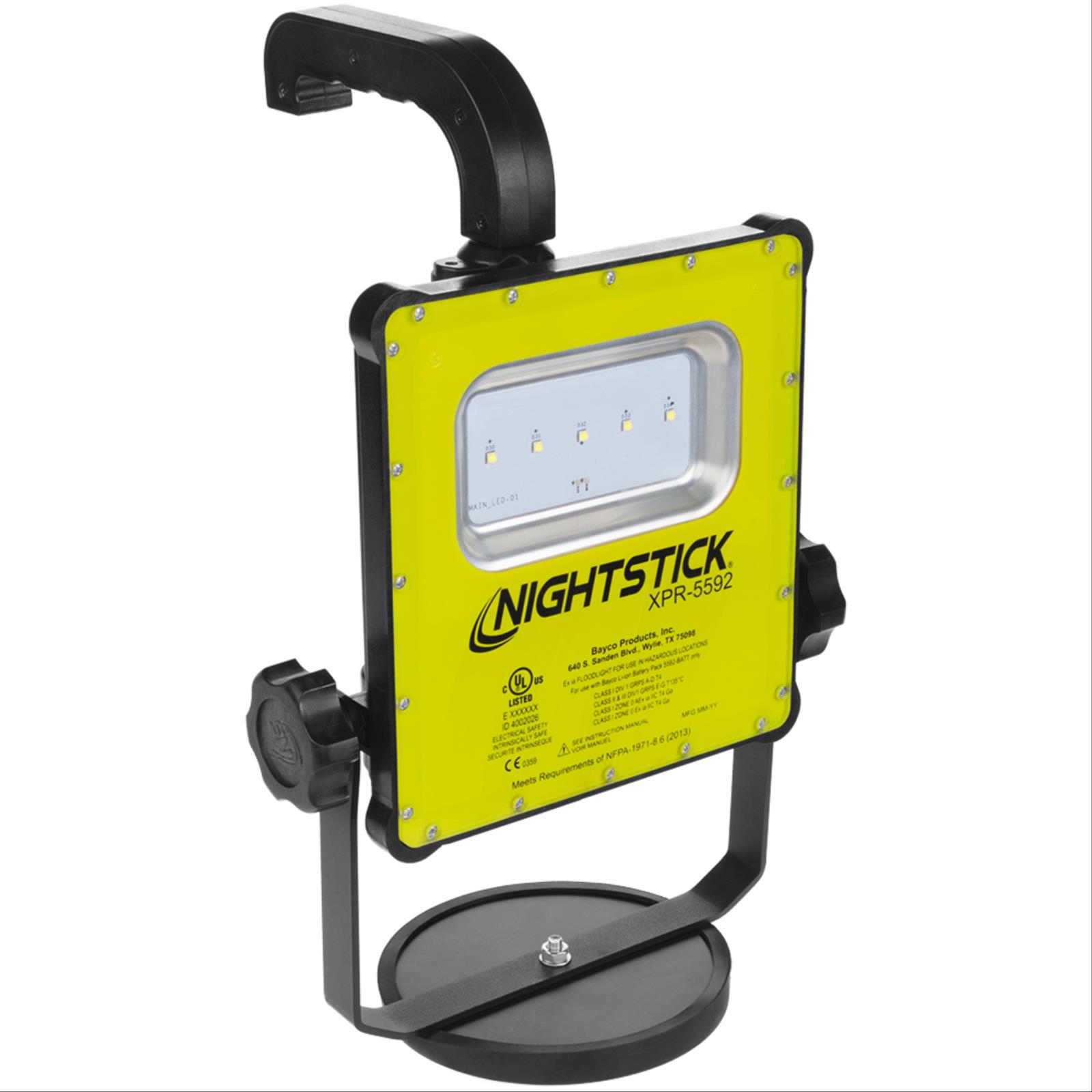 Nightstick® Intrinsically Safe Rechargeable LED Area Light or Kit