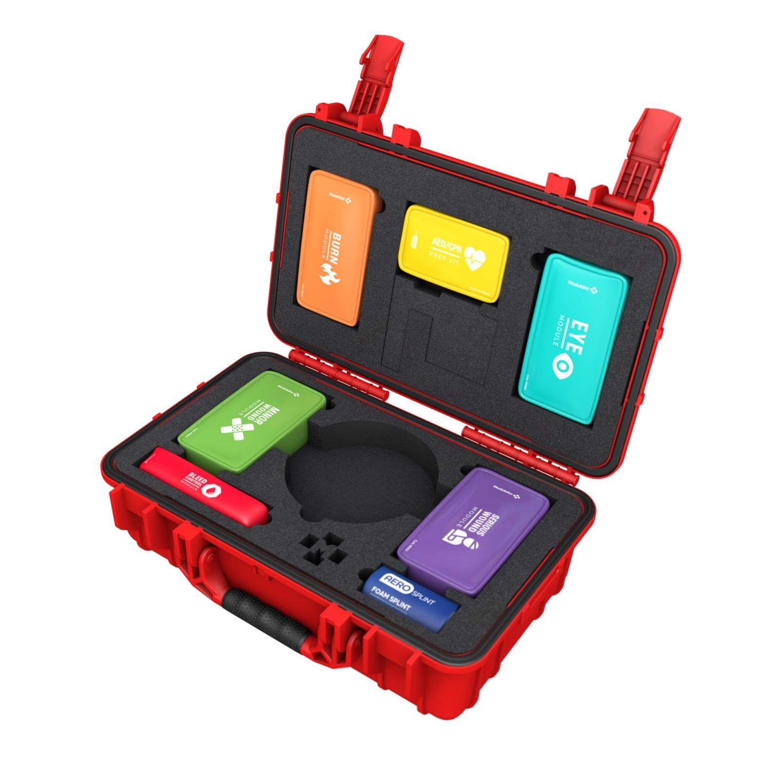 Modulator Trauma Kit with Bleed Control without AED