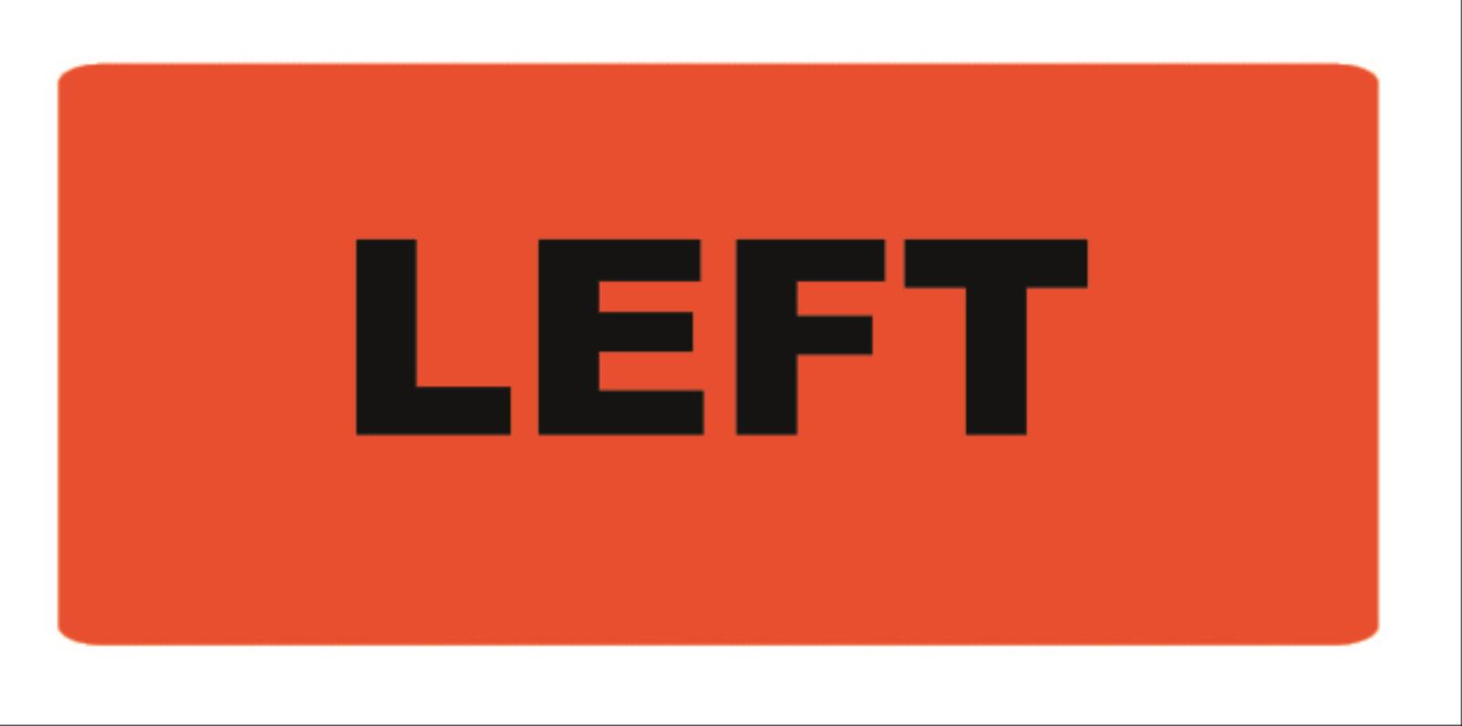 Avery Fluorescent Orange Overlay for 48" signs